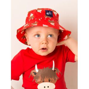 Blade & Rose UK Blade & Rose Hamish Highland Cow Summer Hat Summer Clothes For Babies & Toddlers