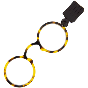 Flippan'Look Carey Round Lorgnette Glasses 1 un. Tortoisell +2.00