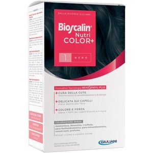 Bioscalin Nutri Color Permanent Hair Color 1 un. 1 Black