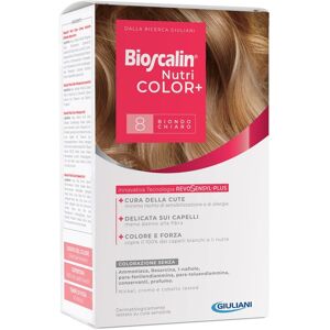 Bioscalin Nutri Color Permanent Hair Color 1 un. 8 Light Blonde