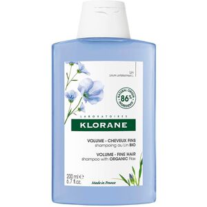 Klorane Flax Fiber Volume Shampoo for Thin Hair 200mL