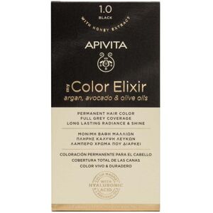 Apivita My Color Elixir Permanent Hair Color 1 un. 1.0 Black
