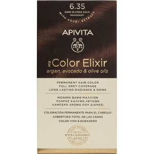 Apivita My Color Elixir Permanent Hair Color 1 un. 6.35 Mahogany Gold Dark Blond