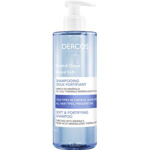 Dercos Soft Mineral Fortifying Shampoo Frequent Use 400mL