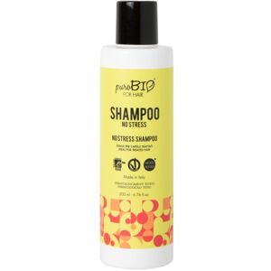 puroBio No Stress Shampoo for Treated and Stressed Hair 200mL