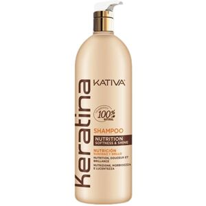 Kativa Keratina Shampoo Nutrition, Softness and Shine 1000mL