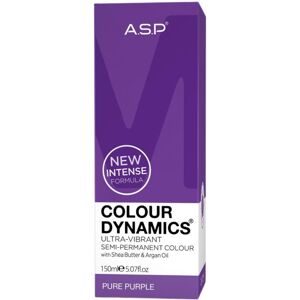A.S.P Hair Colour Dynamics Ultra-Vibrant Semi-Permanent Colour 150mL Pure Purple