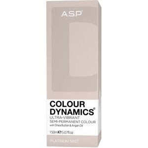 A.S.P Hair Colour Dynamics Ultra-Vibrant Semi-Permanent Colour 150mL Platinum Mist