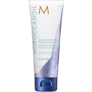 Moroccanoil Color Care Blonde Perfecting Purple Conditioner or Blonde, Lightened Brunette and Grey Hair 70mL
