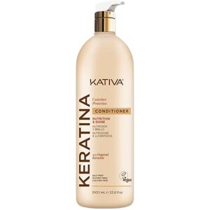 Kativa Keratina Conditioner Nutrition, Softness and Shine 1000mL