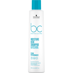 Schwarzkopf BONACURE Clean Performance Moisture Kick Shampoo 250mL