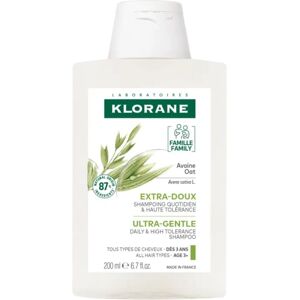 Klorane Oat Milk Ultra Gentle Frequent Use Shampoo 200mL