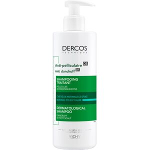 Dercos Anti-Dandruff Shampoo for Greasy Hair 390mL