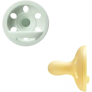 Tommee Tippee Natural Start Breast-Like Soothers 2 un. Yellow/Green 0-6 Months