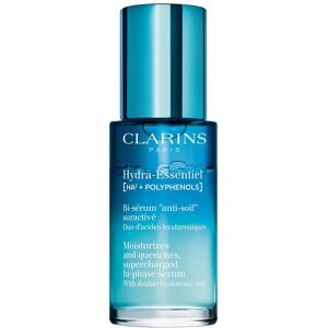 Clarins Hydra-Essentiel [HA2 + Polyphenols] Moisturizes Supercharged Bi-Phase Serum 30mL