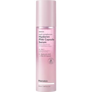 Hanskin Real Complexion Hyaluron Pink Capsule Serum Intense Hydration 50mL