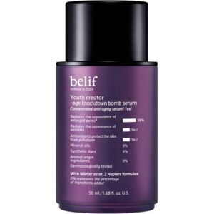 Belif Youth Creator Age Knockdown Bomb Serum for Mature Skin 50mL