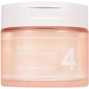 Numbuzin No.4 Pore Zero Peeled Egg Toner Pad Gentle Exfoliation 70mL