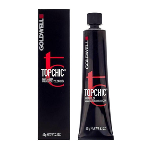 Goldwell - Topchic Warm Browns Blackened Copper Silver 6ks (60ml)(Packaging Damaged)