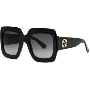 Gucci - GG0053SN 001 Black/Grey Women's Sunglasses