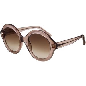 Valentino Women 'Sand Oval' Sunglasses - Beige