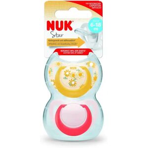 NUK - Star Soother Pink 6-18m