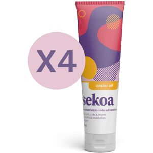 Sekoa Jamaican Black Castor Oil Conditioner 250ml x 4 Pack