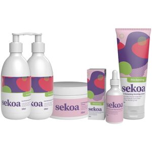 Sekoa Hair Thickening Shampoo 300ml, Conditioner 300ml, Conditioning M