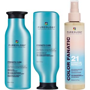 Pureology Strength Cure Shampoo 266ml, Strength Cure Conditioner 266ml