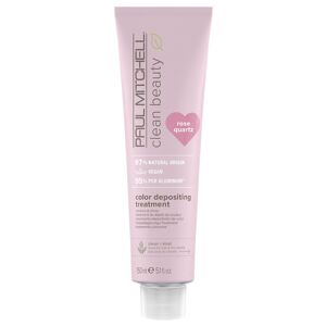 Paul Mitchell Clean Beauty Color Depositing Treatment 150ml-Rose Quart