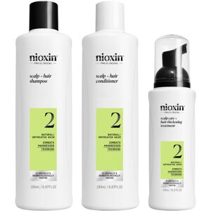 Nioxin Scalp + Hair Thickening System 2 for Natural Hair with Progress