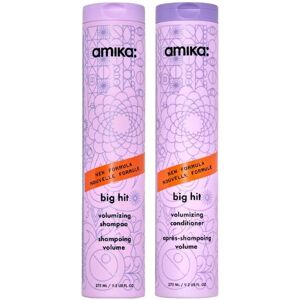 amika Big Hit Volumizing Shampoo 275ml & Conditioner 275ml Duo