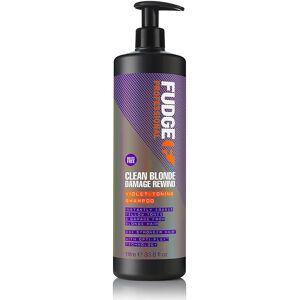 Fudge Clean Blonde Damage Rewind Purple Violet Toning & Repair Shampoo