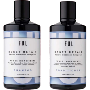 FUL Reset Repair Shampoo 250ml & Reset Repair Conditioner 250ml Duo