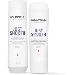 Goldwell Dual Senses Just Smooth Taming Shampoo 250ml and Conditioner