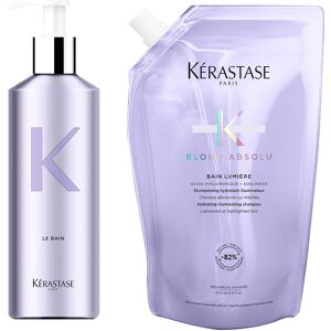 Kerastase Kérastase Blond Absolu Bain Lumière Refill Pouch & Refillable Bottle