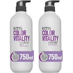Korres KMS Color Vitality Shampoo 750ml & Conditioner 750ml