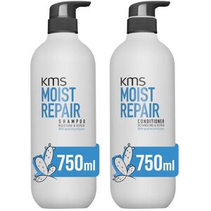 KMS Moist Repair Shampoo 750ml & Conditioner 750ml Duo