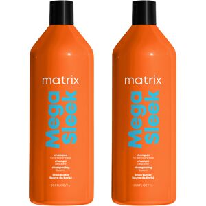 Matrix Total Results Mega Sleek Shampoo 1000ml & Conditioner 1000ml Du