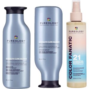 Pureology Strength Cure Blonde Shampoo 26ml, Strength Cure Blonde Cond
