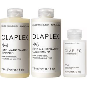 Olaplex Shampoo 250ml, Conditioner 250ml & Hair Perfector 100ml Pack