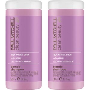 Paul Mitchell Clean Beauty Blonde Shampoo 50ml Double