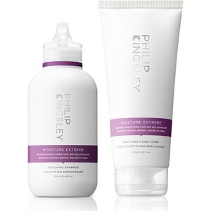 Philip Kingsley Moisture Extreme Shampoo 250ml & Conditioner 200ml Duo