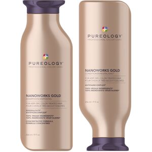 Pureology Nanoworks Gold Shampoo 266ml and Conditioner 266ml Duo