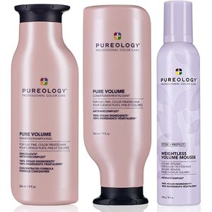 Pureology Pure Volume Shampoo 266ml, Conditioner 266ml & Weightless Vo