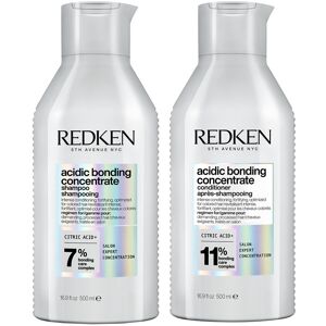 Redken Acidic Bonding Concentrate Shampoo and Conditioner 500ml Bond R