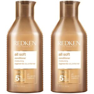 Redken All Soft Conditioner 300ml Double