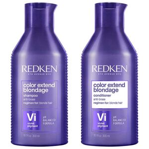 Redken Color Extend Blondage Shampoo 300ml & Conditioner Duo