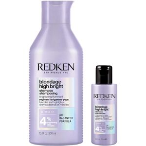Redken Blondage High Bright Shampoo 300ml and MINI Blondage High Brigh