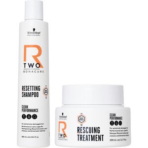 Schwarzkopf Bonacure R-TWO Resetting Shampoo 250ml & R-TWO Rescuing